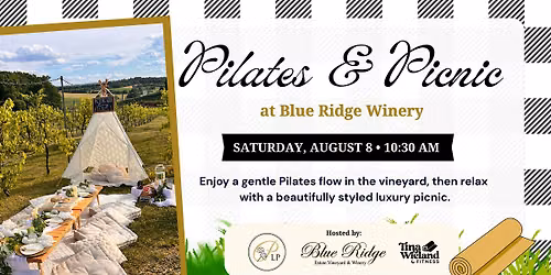 Pilates & Picnic at Blue Ridge Winery