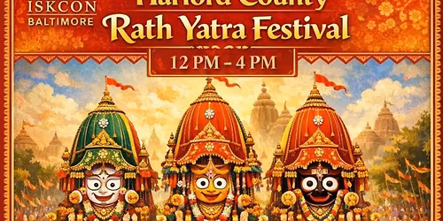 Harford County Rath Yatra Festival 2026 | ISKCON Baltimore
