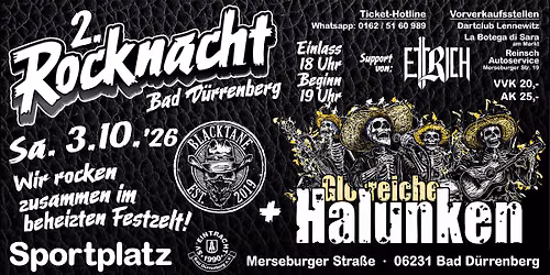 2. Rocknacht Bad D\u00fcrrenberg