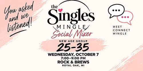Social Mixer Ages 25-35