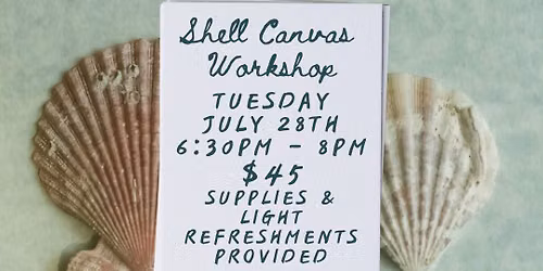 Shell Canvas Art Workshop 