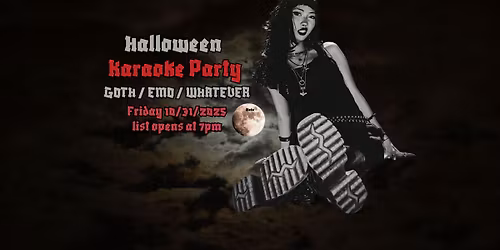 Halloween Karaoke Party