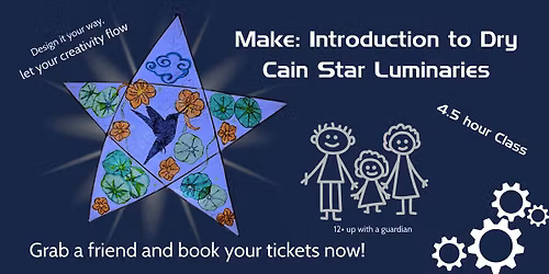 Make: Dry Cane Star Luminary