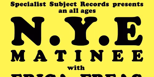 NYE Matinee with Erica Freas & Box Room