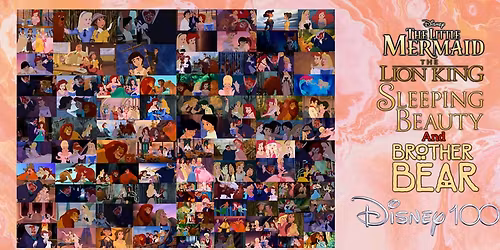 La Fiesta de Walt Disney en The Little Mermaid, The Lion King, Sleeping Beauty and Brother Bear 