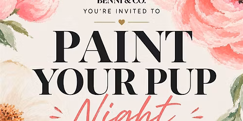 Paint Your Pup Night at Benni & Co.