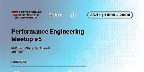 Performance Engineering  Meetup #5