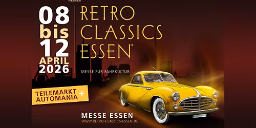 TEILEMARKT & AUTOMANIA MODELLAUTO B\u00d6RSE Retro Classics Essen Halle 6