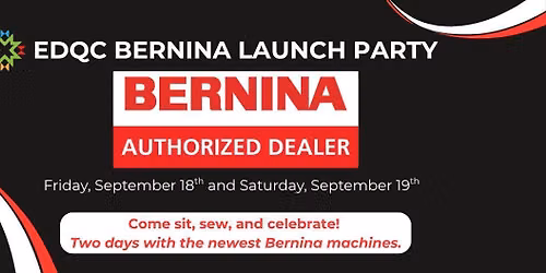 Bernina Launch Party at Everyday Quilting Company