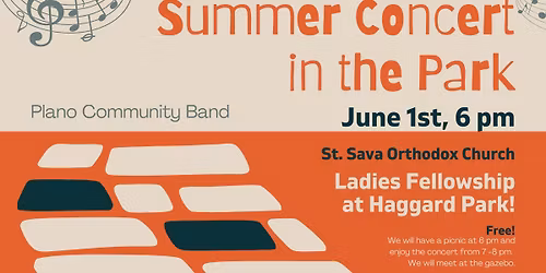 Ladies Fellowship - Picnic & Summer Concert