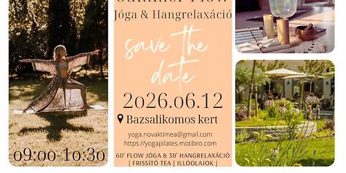 Summer Flow J\u00f3ga & Hangrelax\u00e1ci\u00f3