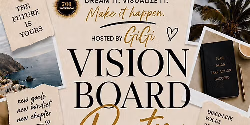 VISION BOARD PARTY