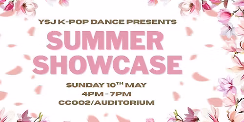 YSJ K-Pop Dance Summer Showcase