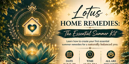 Lotus Home Remedies: The Essential Summer Kit