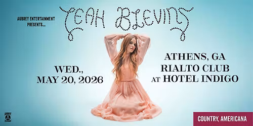 Leah Blevins @ The Rialto Club at Hotel Indigo (Athens, GA)