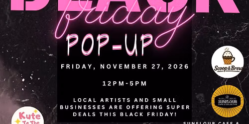 Handmade Black Friday Pop-Up