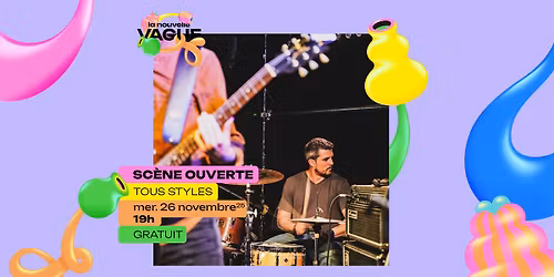 SC\u00c8NE OUVERTE \u2022 Mer. 26 novembre 2025 \u2022 La Nouvelle Vague \u2022 Saint-Malo