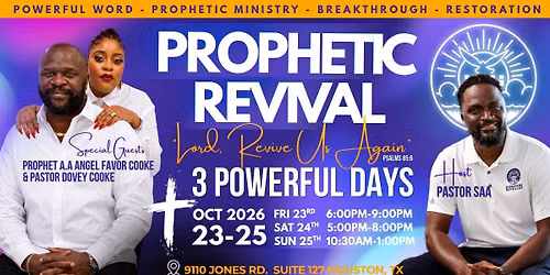 Prophetic Revival 