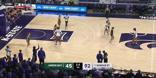 Kansas State Wildcats at Green Bay Phoenix Womens Basketball