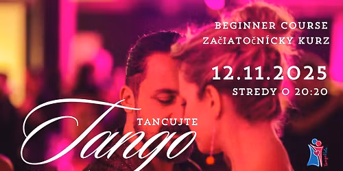 TANGO za\u010diato\u010dn\u00edcky kurz (B3) New Beginner Course