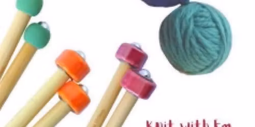 Beginners knitting with Em Webster  \u00a335 pp