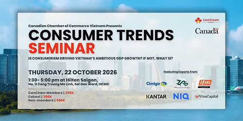 Cancham\u2019s 3rd Annual Consumer Trends Seminar 2026