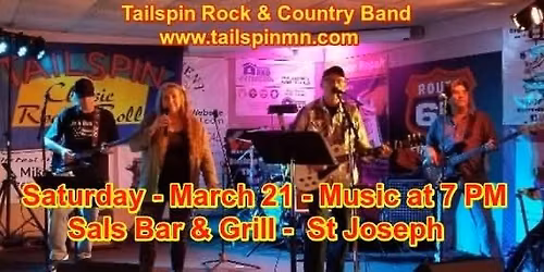 Live Band: Tailspin Country & Rock