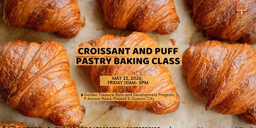 Croissant and Puff Pastry Baking Class