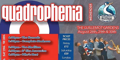 Quadrophenia Weekender. The Guillemot Westward Ho