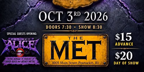 The Whitesnake Experience returns to The MET - Pawtucket RI