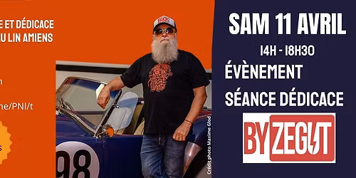 S\u00e9ance de d\u00e9dicace By Z\u00e9gut au bar disquaire Blonde Platine Amiens