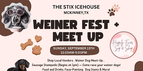 Mckinney Weiner Dog Festival + Meet Up 