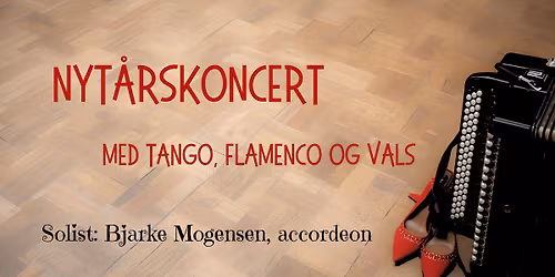Nyt\u00e5rskoncert med Bjarke Mogensen - tango, flamenco og vals