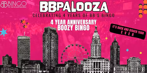 BB's Bingo 4 Year Anniversary!!!