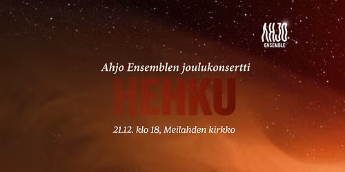 Hehku - Ahjo Ensemblen joulukonsertti