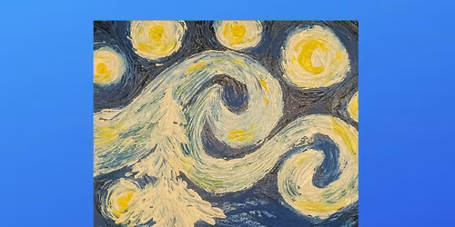 Starry Night Tree Paint Party $40
