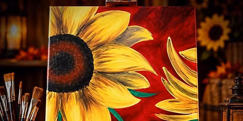 Paint Night- Sunflowers