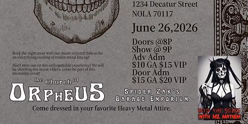 Metal Night with Mz Mayhem 