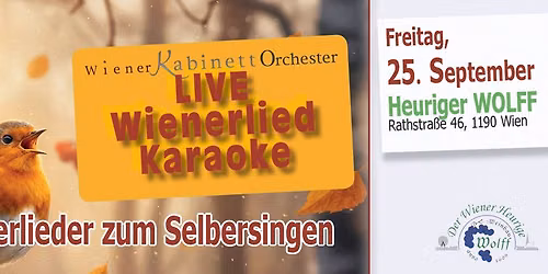 LIVE-WIENERLIED KARAOKE!