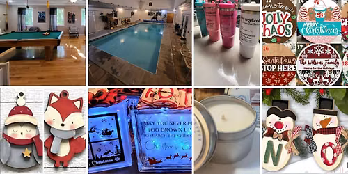 Ladies Christmas Crafting Weekend - our 6th "Log Home On-The-Road" - SOLD OUT 
