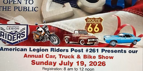 ALR 261 15th Annual Car\/Truck\/Bike Show