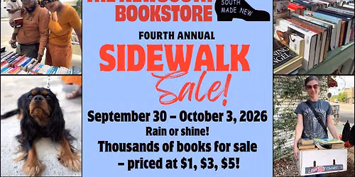 The NewSouth Bookstore's Fourth Annual Sidewalk Sale!