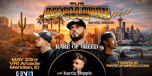 Rare of Breed LIVE in Meridian, ID at VR1 Arcade with Kurtis Hoppie
