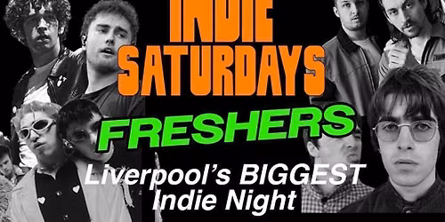 \ud83d\udca5 INDIE SATURDAYS \ud83d\udca5 FRESHERS (WEEK 2) AT TUNNEL (beneath Heebies on Seel Street - \u00a35 DOUBLE VODKA & MIXER - OPEN UNTIL 6AM