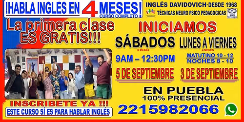 Ingl\u00e9s en 4 meses y Sabatinos 8 meses