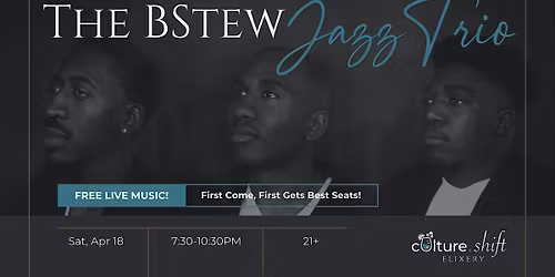 Free Live Music: BStew Jazz Trio
