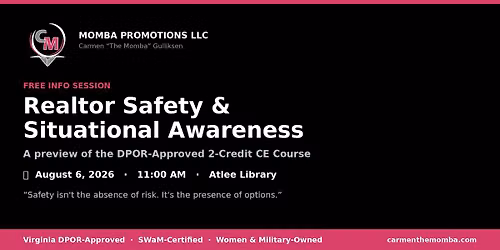 Realtor\u00ae Safety & Situational Awareness