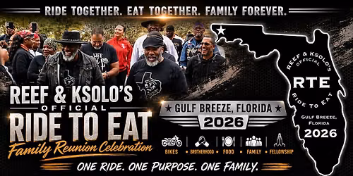 The 2026 Reef & KSolo\u2019s Official Ride To Eat (RTE)