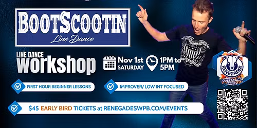 Boot Scootin Philip Ongert Line Dance Workshop in West Palm Beach