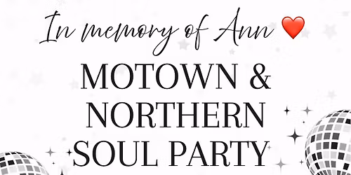 Motown & Northern Soul Night
